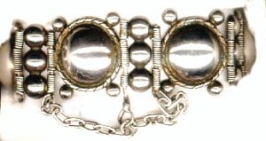 William Spratling Round Rope Circle Bracelet