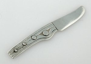 William Spratling Child's Knife with Pierced Design