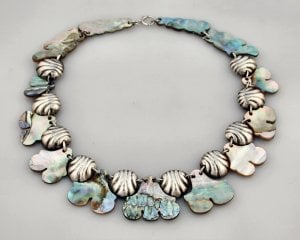 William Spratling Abalone Waves Necklace