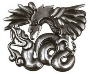 William Spratling Eagle and Serpent Brooch