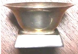 William Spratling Flared Silver Salt Dish