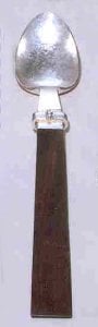 William Spratling Hammered Silver Salad Spoon