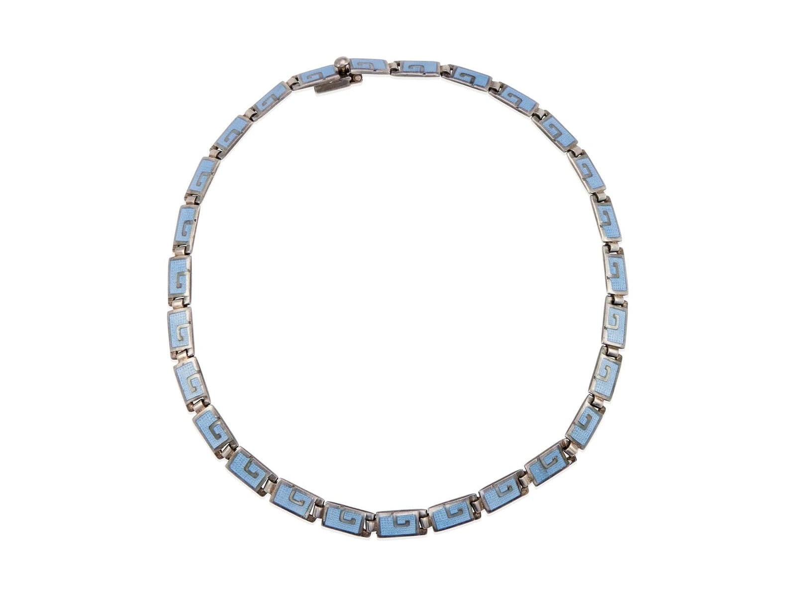 Margot de Taxco Greek Key Necklace