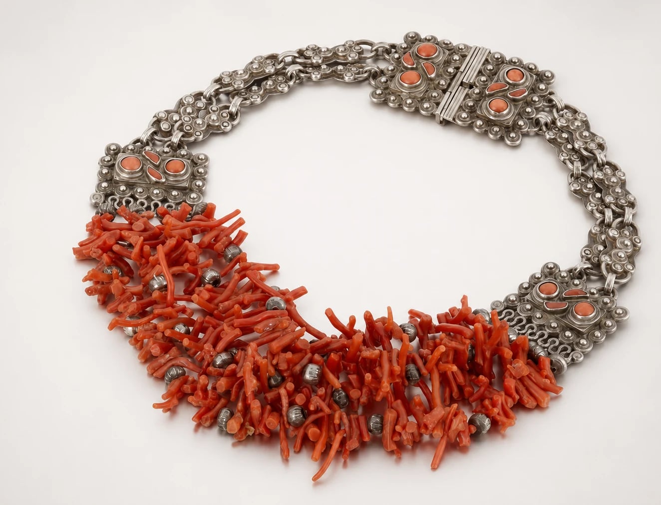 MATL (Matilde Poulat) Red Coral Necklace