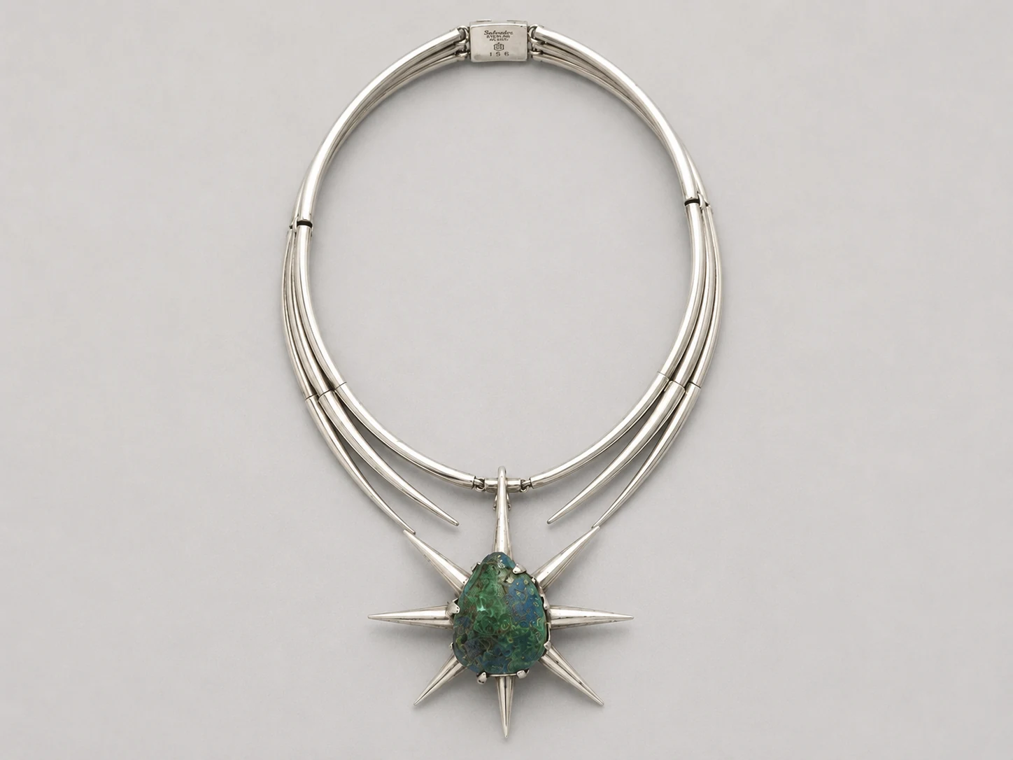 Salvador Terán Atom Starburst Necklace, Design No. 156