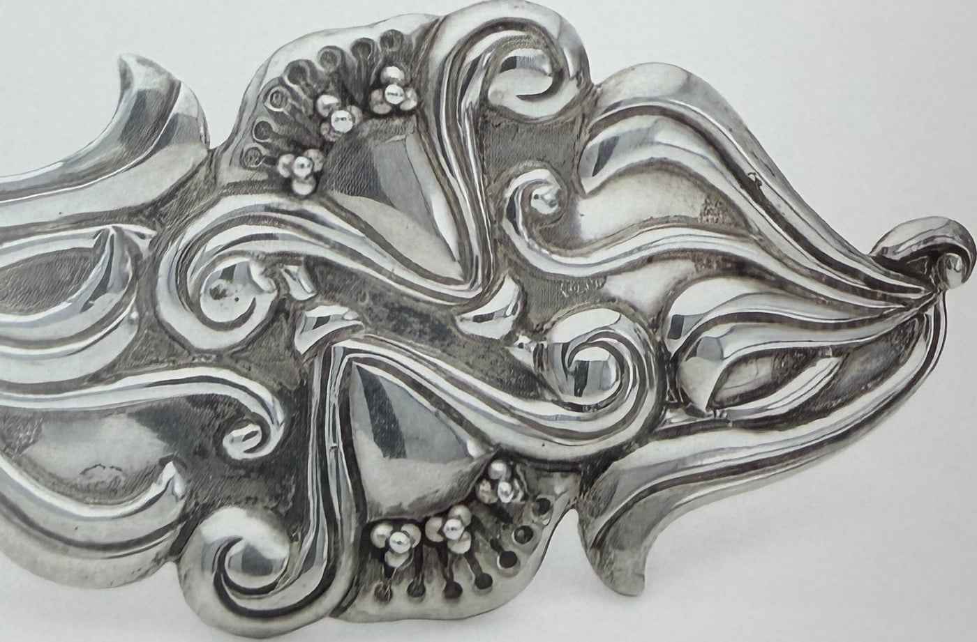 Silver work by Valentín Vidaurreta