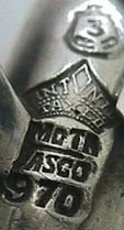 Stamped maker's mark used by Antonio Pineda (16 of 20)