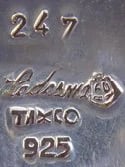 Ledesma (script) · 247 · Taxco · 925 · Eagle 60