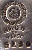 Sterling · Made in Mexico · Margot de Taxco · Eagle 16 · 5230