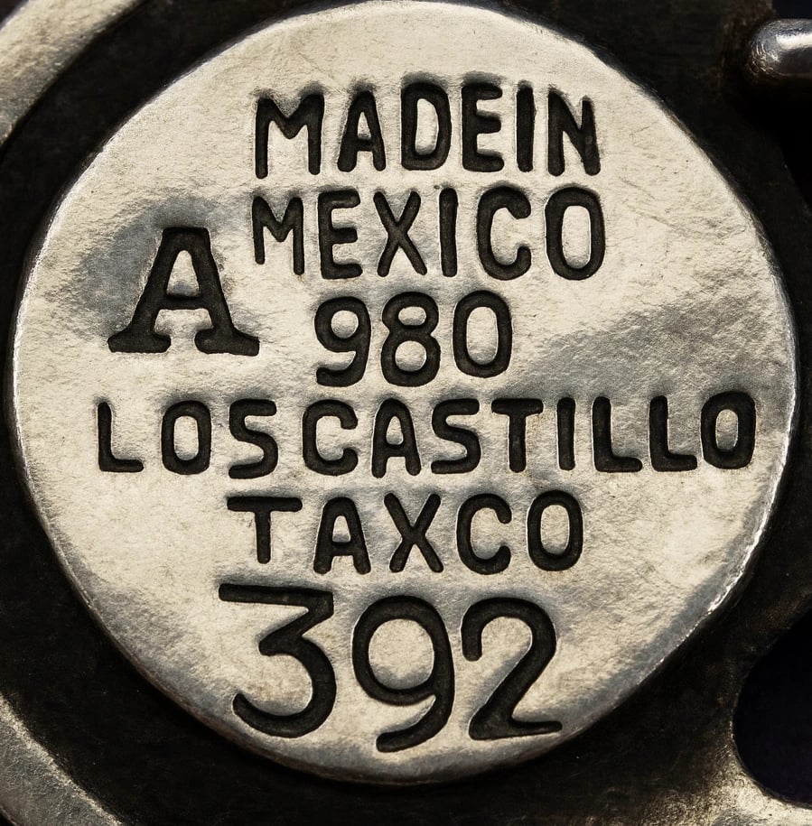 Made in Mexico · 980 · Los Castillo · Taxco · 392