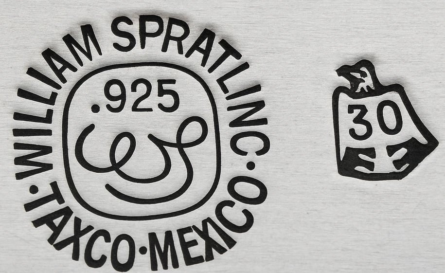 William Spratling · .925 · WS · Taxco·Mexico · Eagle 30