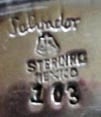 Stamped maker's mark used by Salvador Terán (5 of 9)