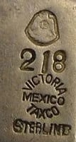 218 · Victoria · Mexico · Taxco · Sterling · Eagle 12