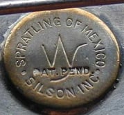 WS · Pat. Pend. · Spratling of Mexico · ·Silson Inc·