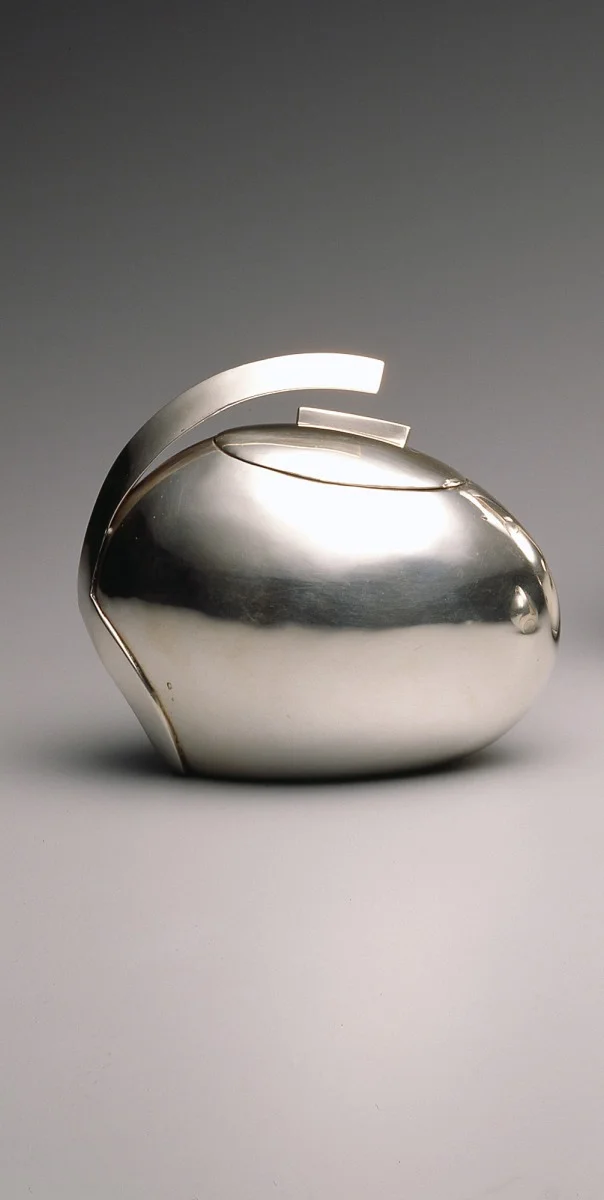 Tea set (sugar bowl) by Antonio Pineda, in the collection of Dallas Museum of Art