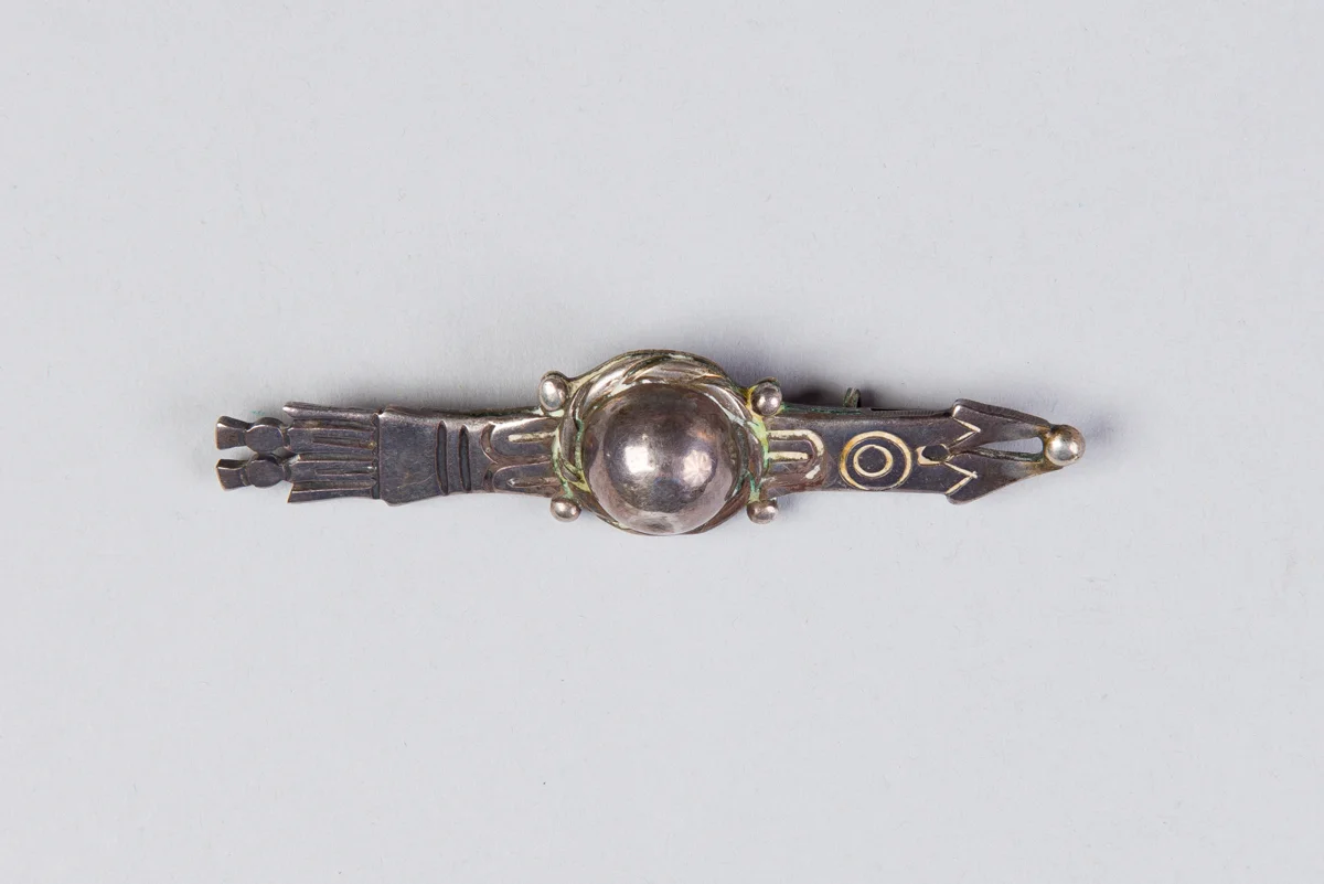 Pin by William Spratling, in the collection of Mingei International Museum, San Diego