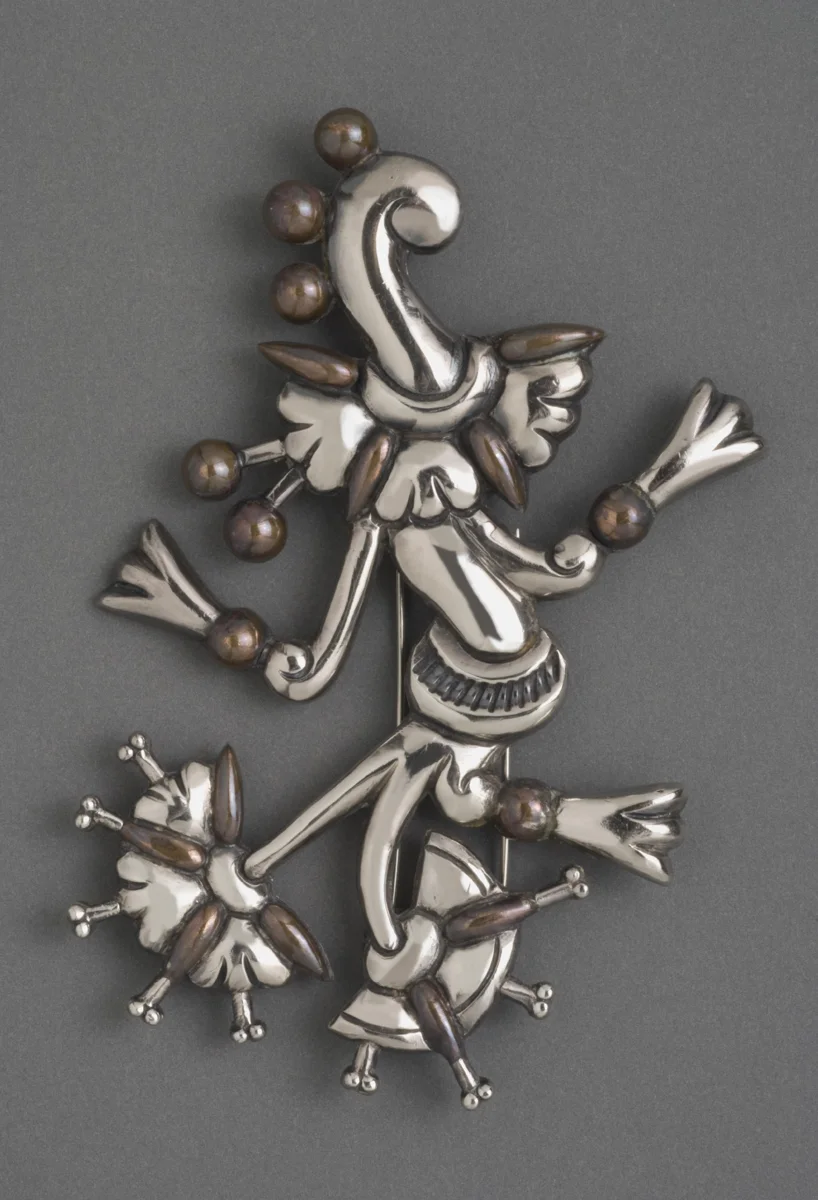 Tree of Life Brooch by William Spratling, in the collection of Philadelphia Museum of Art