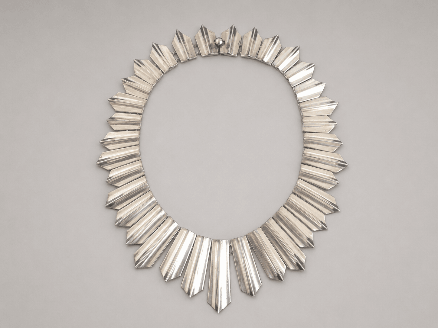 Antonio Pineda Zig Zag Chevron Necklace