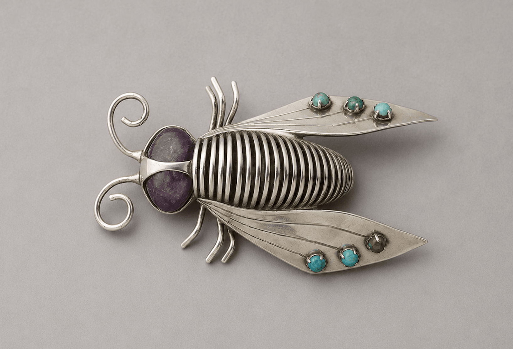 Silver work by Fred Davis