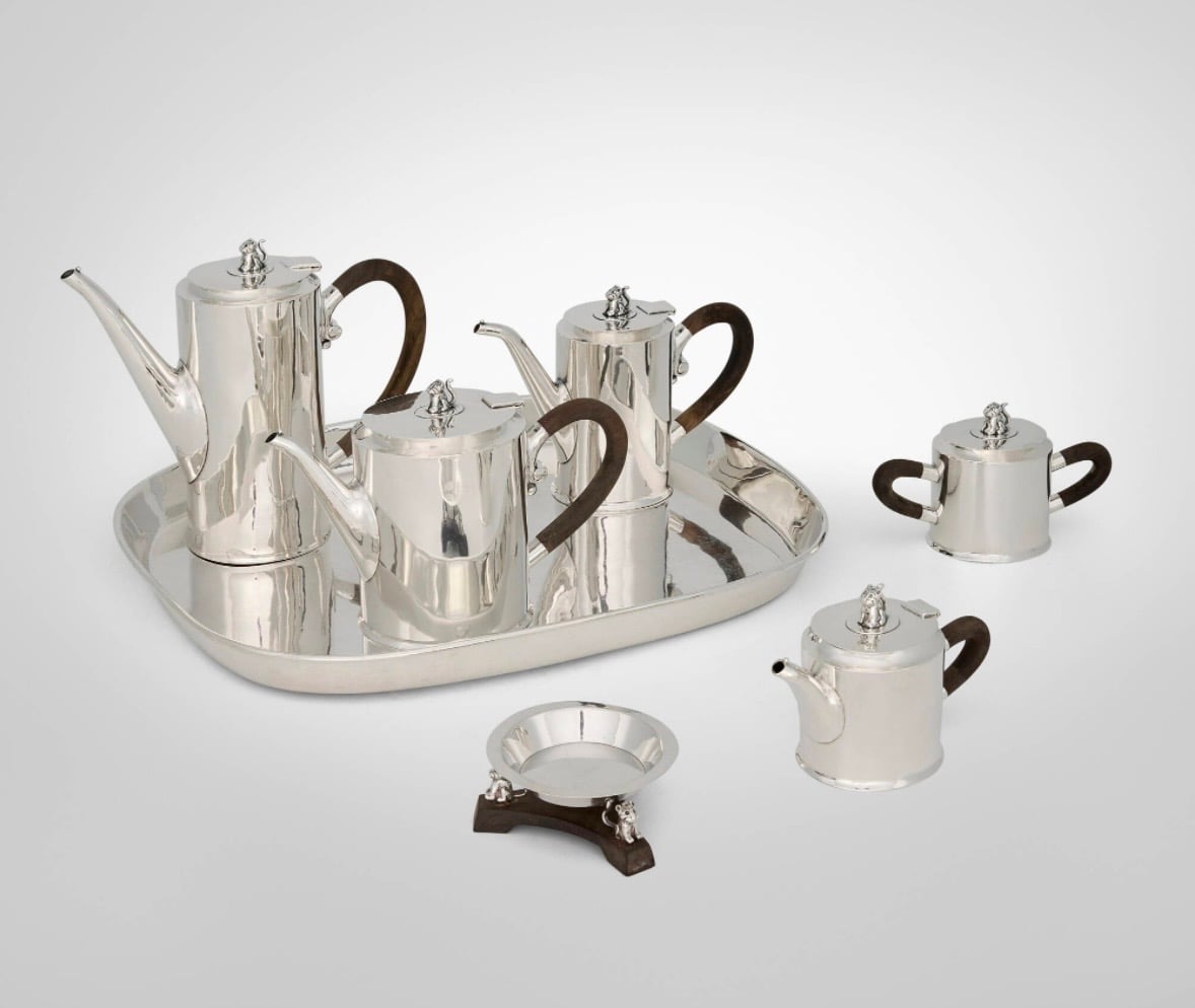 William Spratling Jaguar Coffee and Tea Service