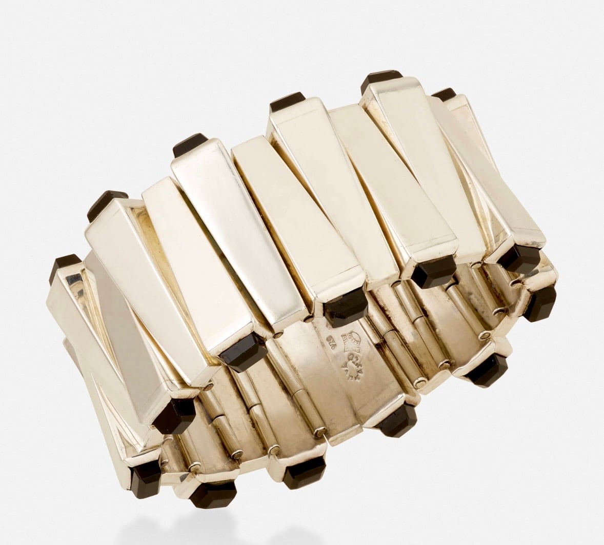 Antonio Pineda Matchstick Bracelet with Obsidian Tips
