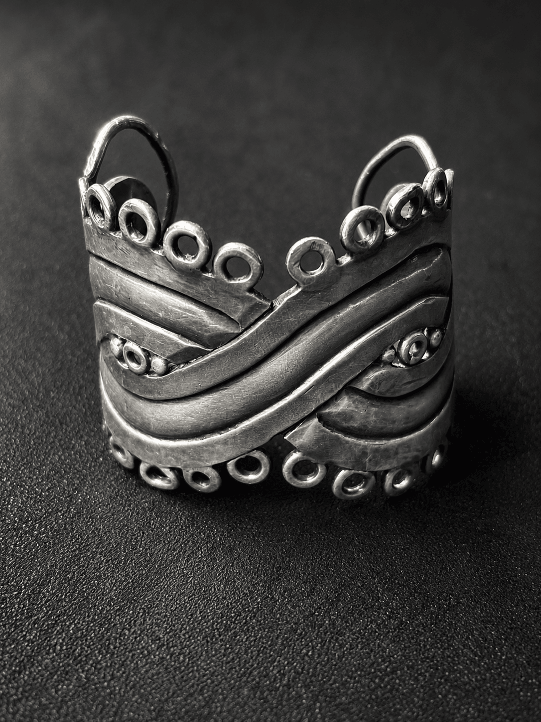 William Spratling Mask Cuff Bracelet
