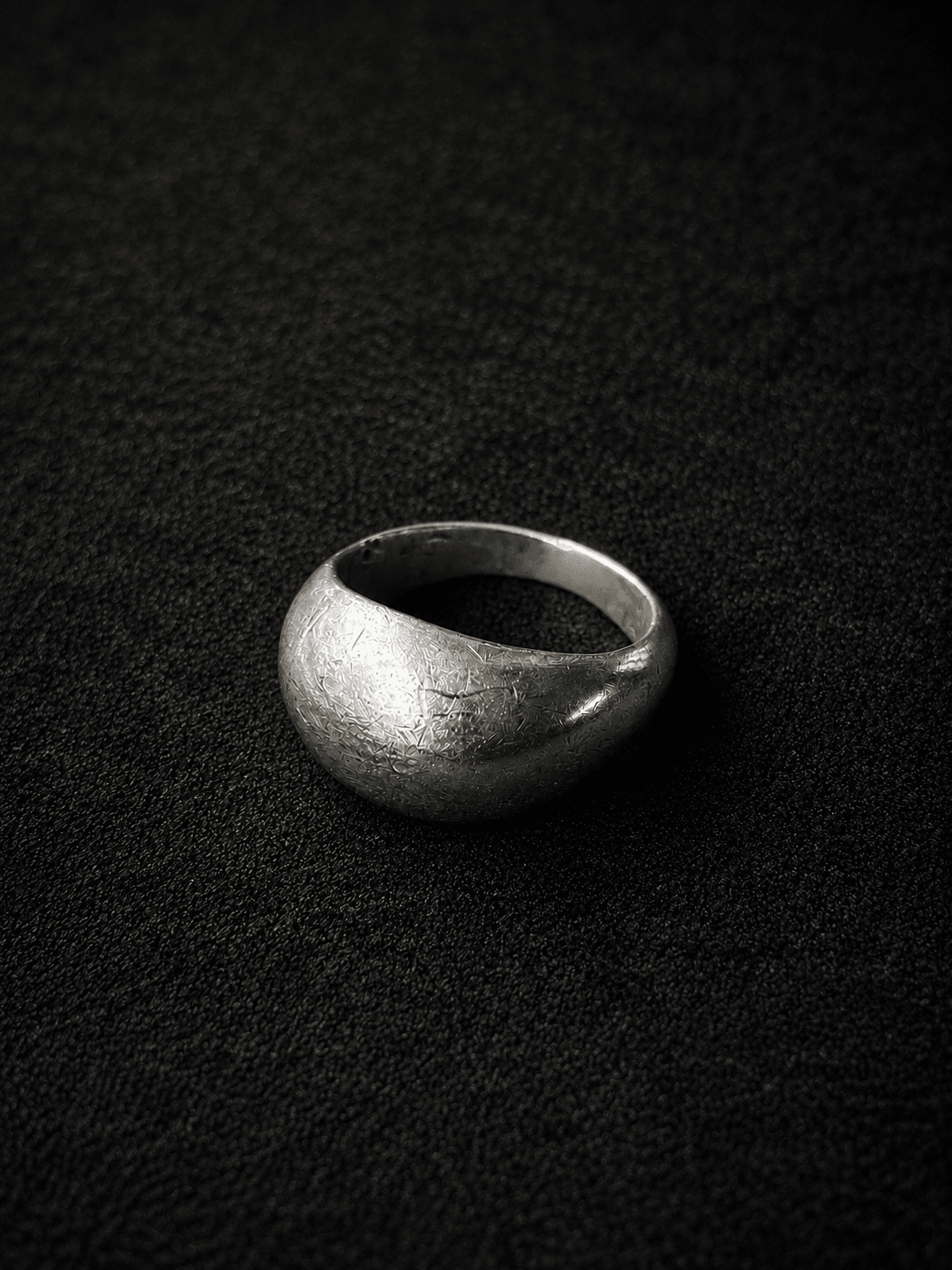 William Spratling Simple Heavy Silver Domed Ring
