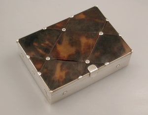 William Spratling Tortoise Shell Box
