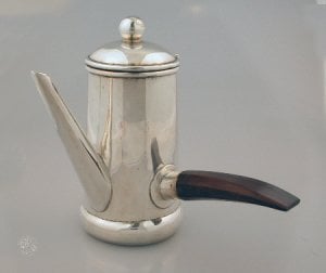 William Spratling Rosewood Handle Demitasse Pot