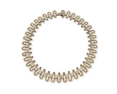 Héctor Aguilar Shield Link Necklace