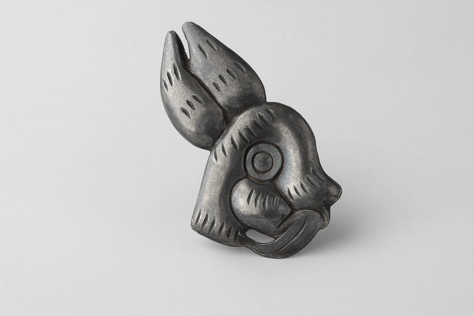 Héctor Aguilar Rabbit Head Brooch