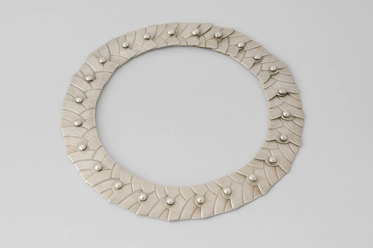 Los Castillo Chevron-Link Necklace, Design No. 480