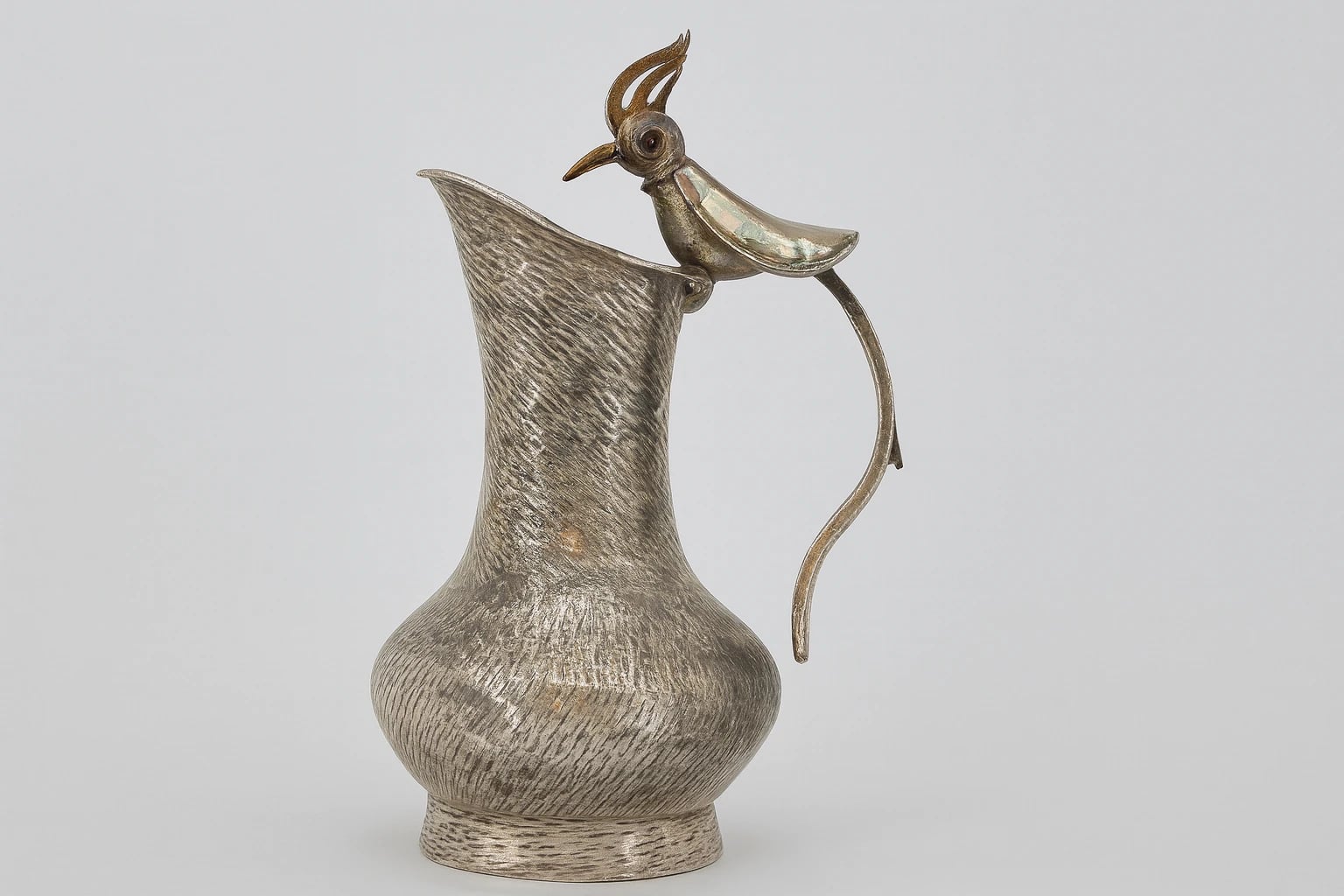 Los Castillo Pitcher with Bird-of-Paradise Handle