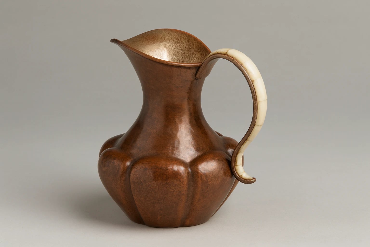 Los Castillo Mixed Metal Service Pitcher