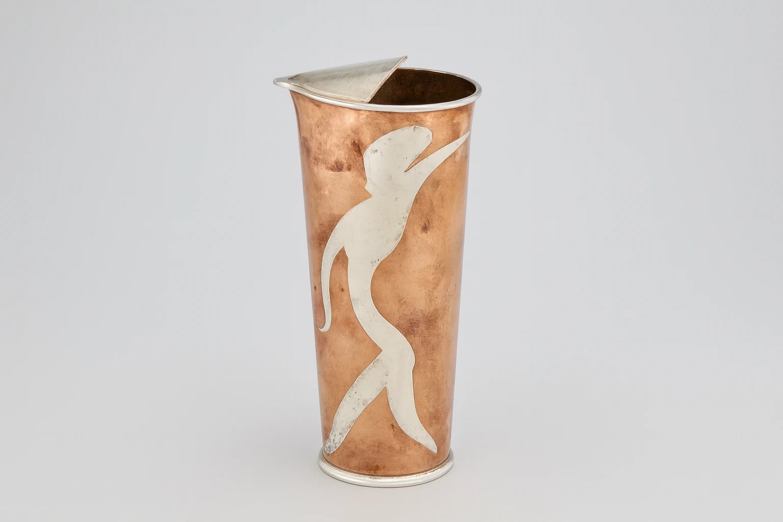 Los Castillo Mixed-Metal Cocktail Pitcher
