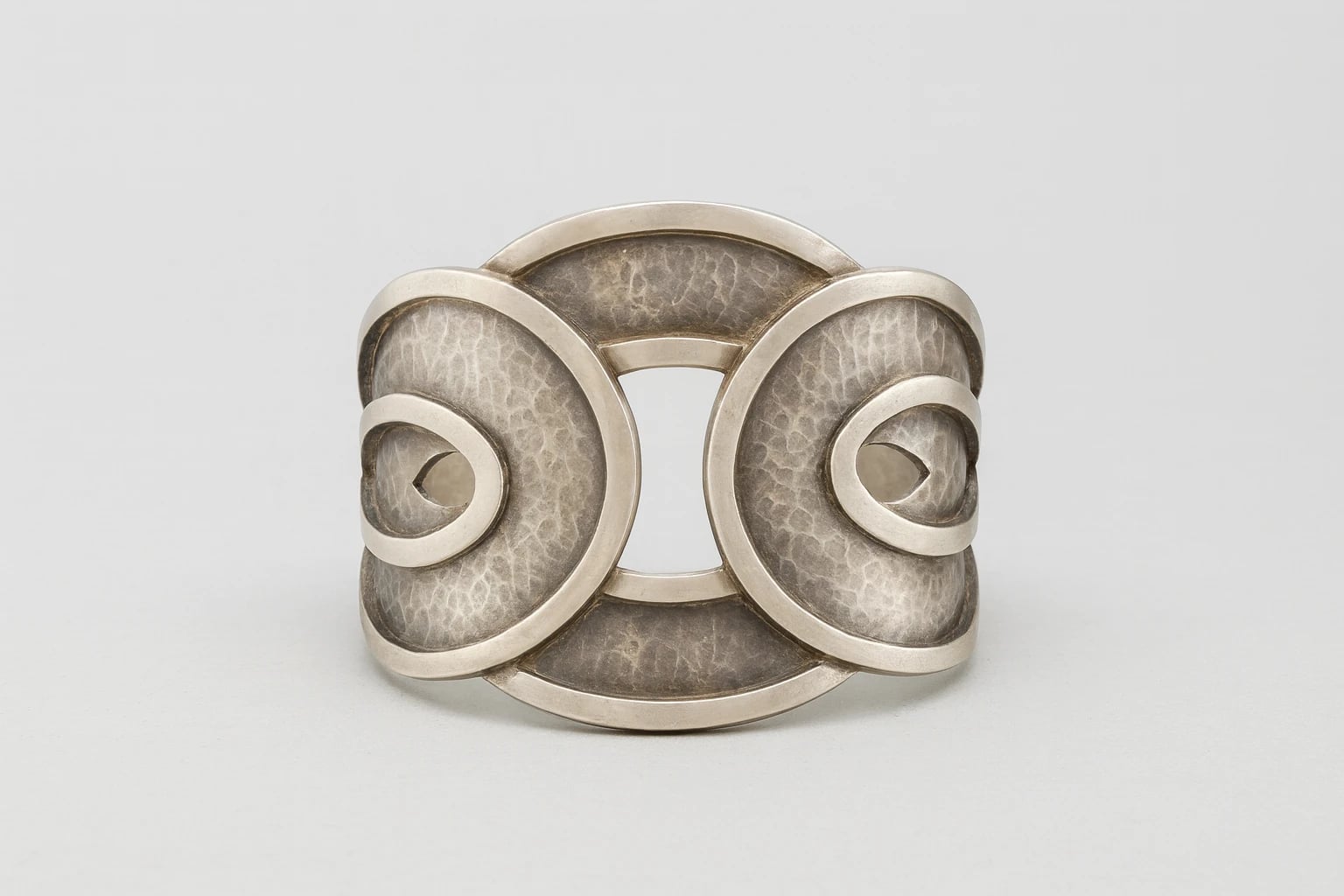 Margot de Taxco Figure-Eight Cuff Bracelet, Design No. 5100