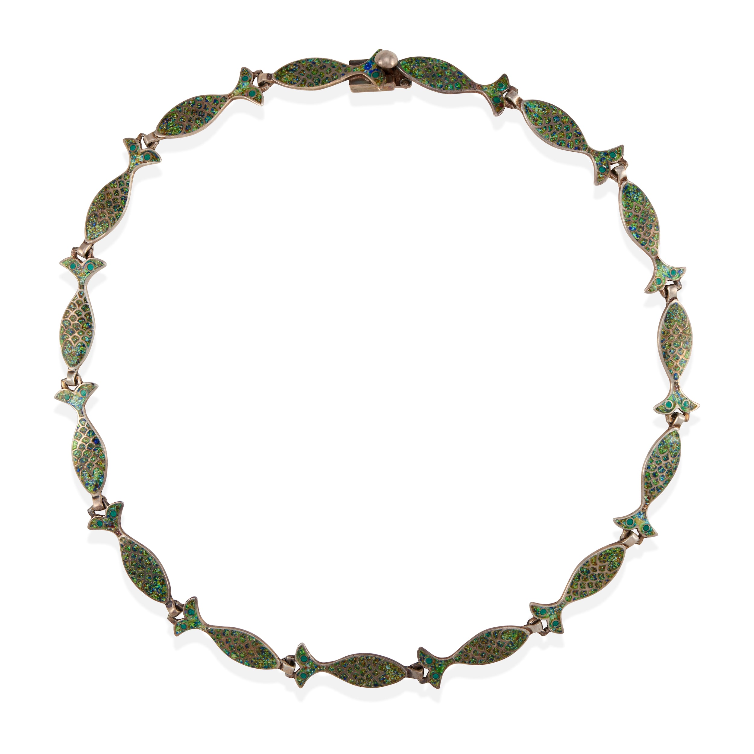 Margot de Taxco Fish Necklace