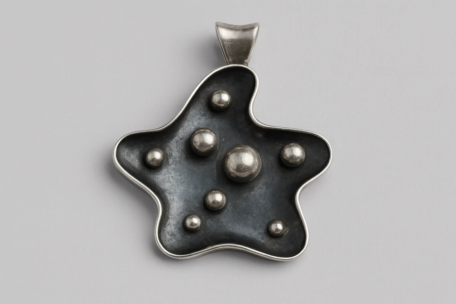 Sigi Pineda Freeform Starfish Pendant with Ball Accents