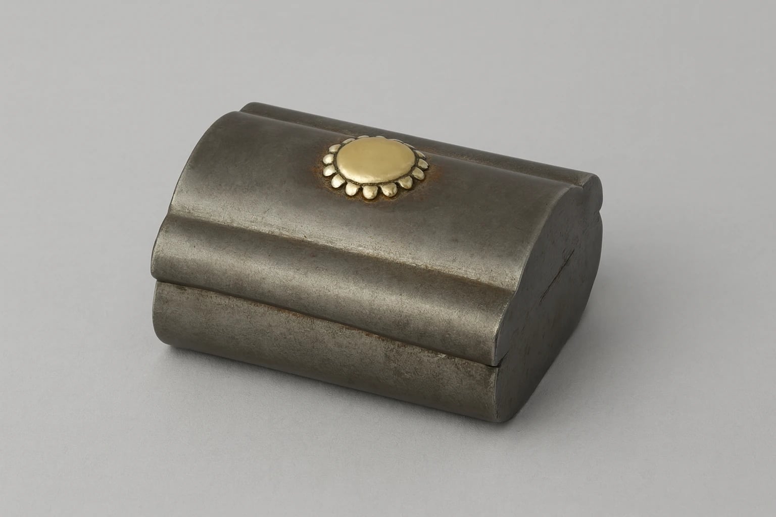 William Spratling Bronze Sun Tin Box