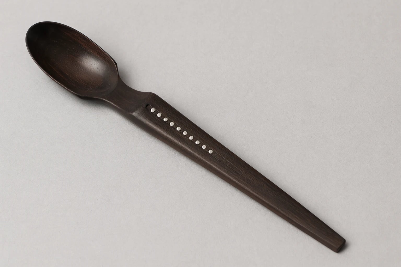 William Spratling Beaded Rosewood Salad Spoon