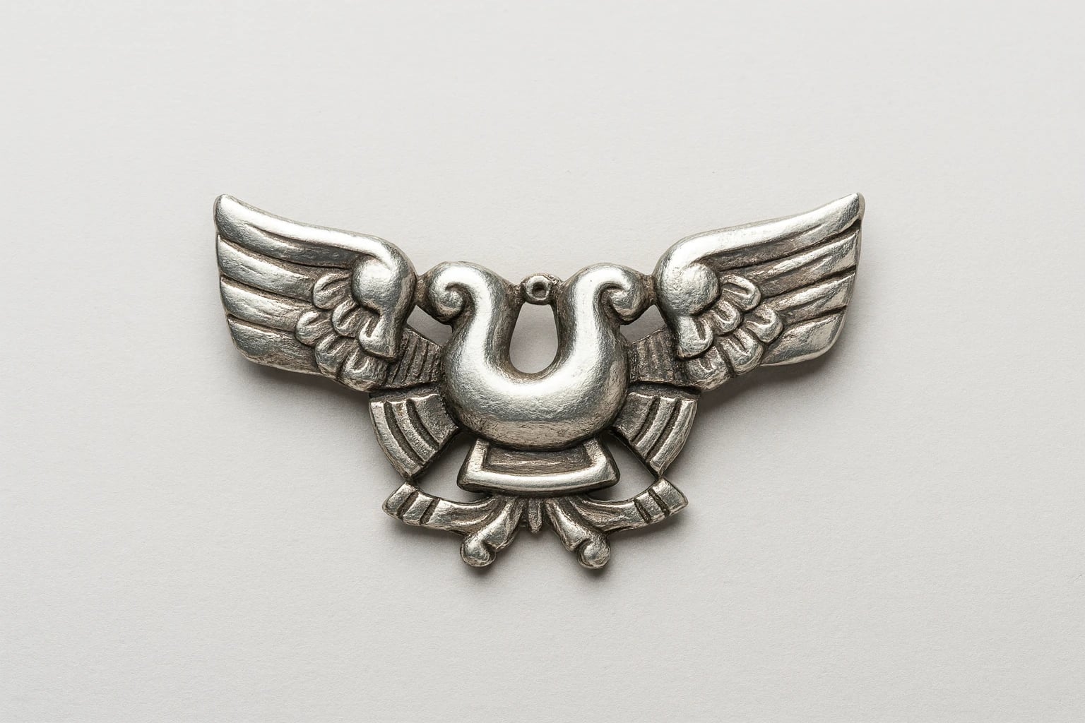 William Spratling Silson Winged Aztec Brooch