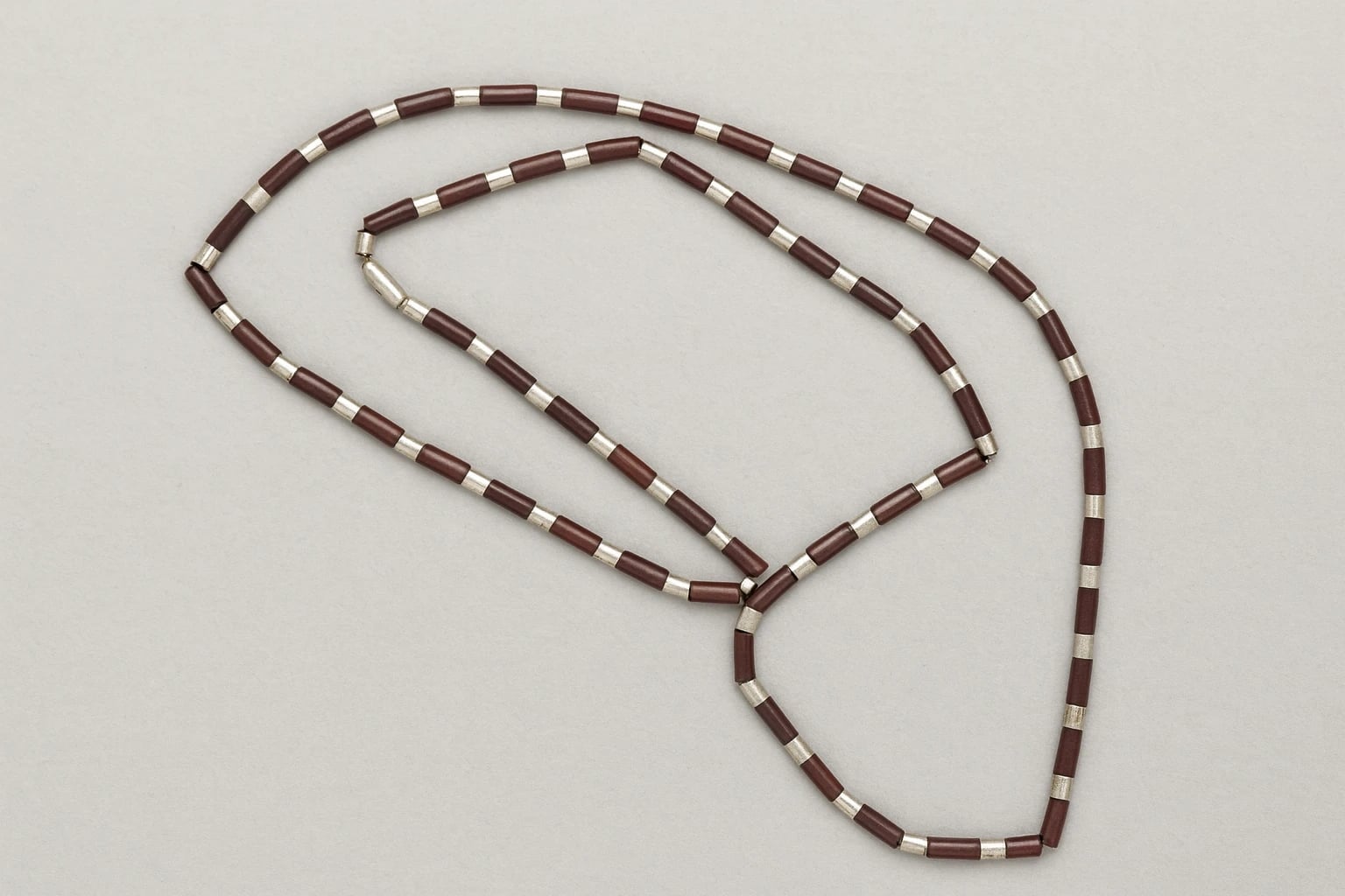 William Spratling Rosewood Link Necklace