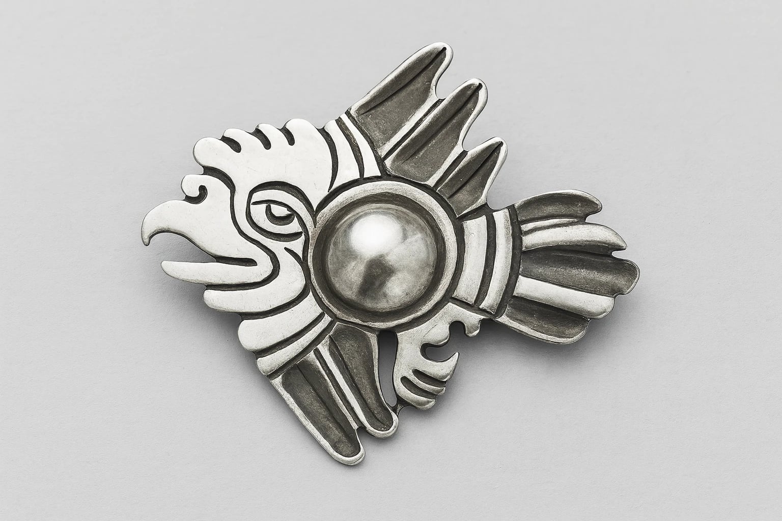 William Spratling Early Flying Eagle Brooch