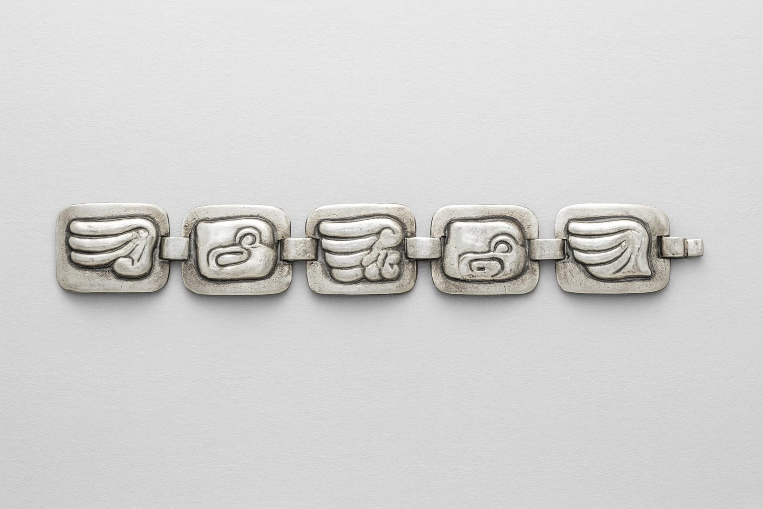 William Spratling Silson Bracelet of Five Links