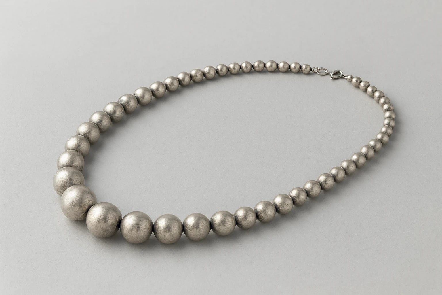 William Spratling Single Strand Bead Necklace