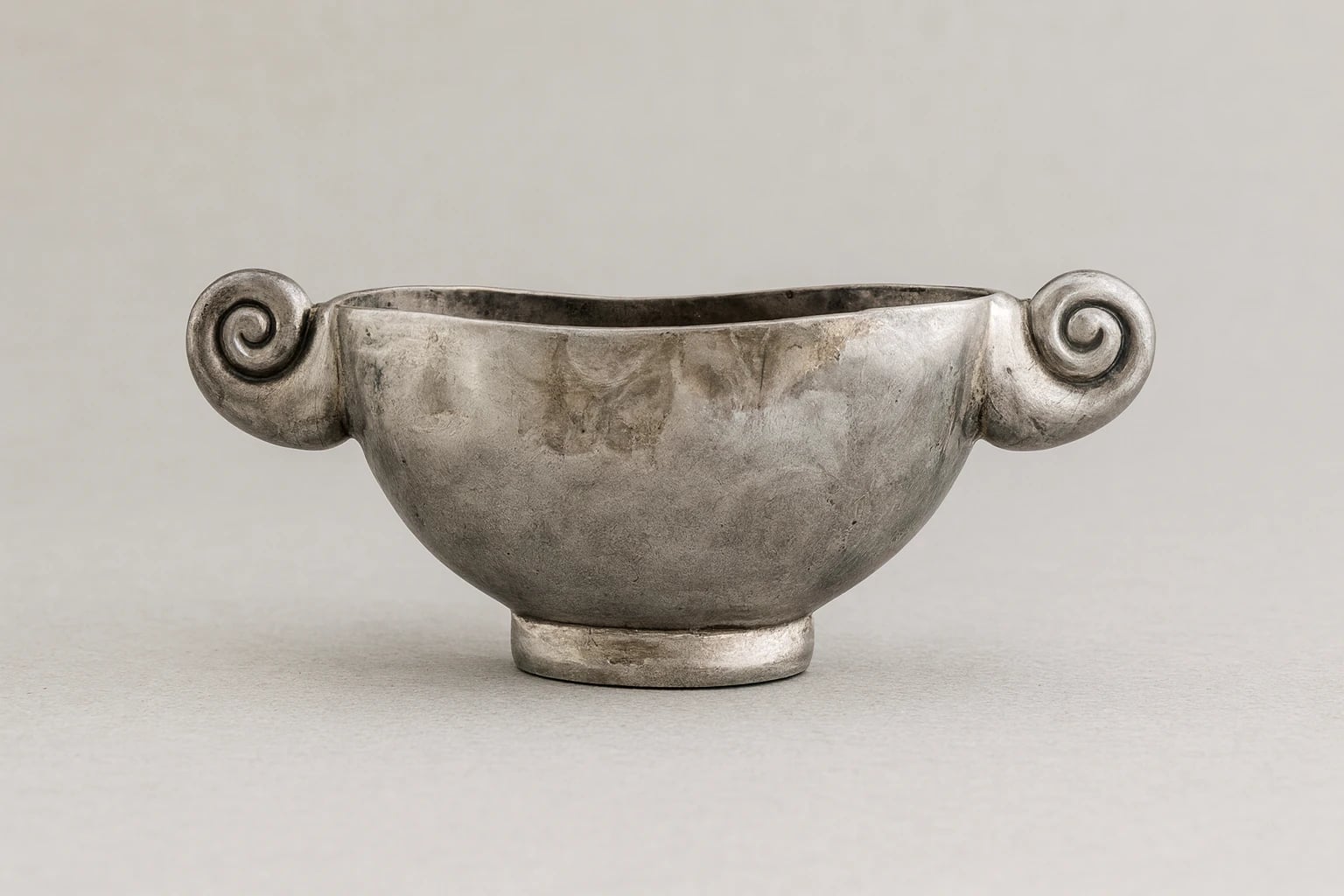 William Spratling Conch Sugar Bowl with Domed Rim