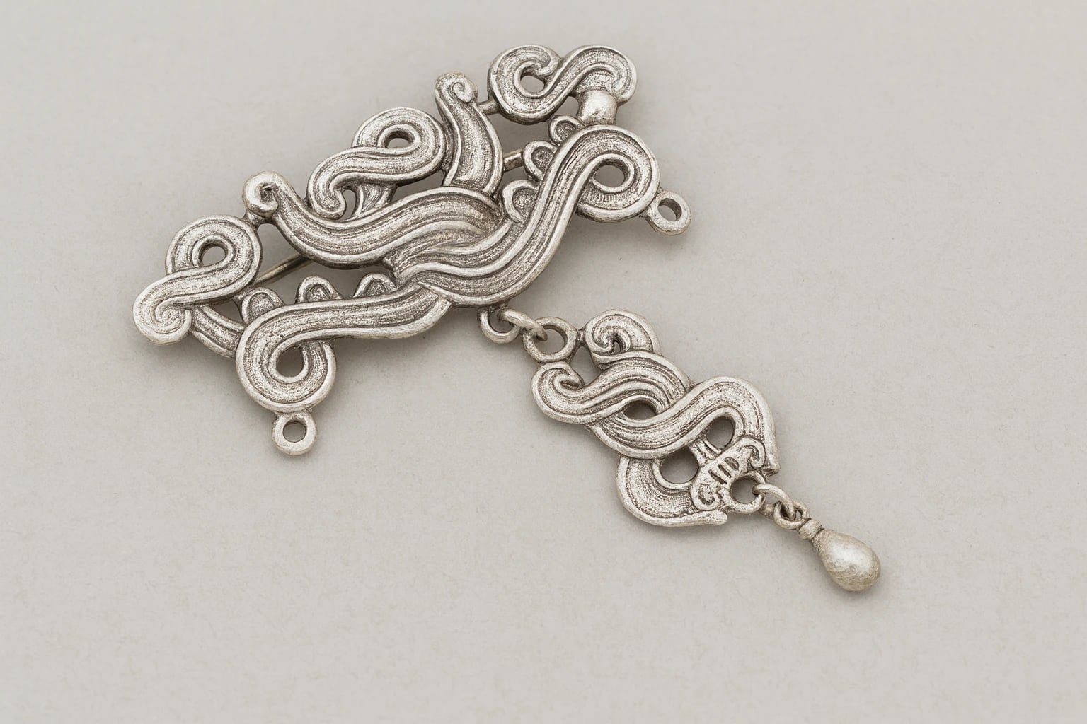 William Spratling Silson Pot Metal Brooch