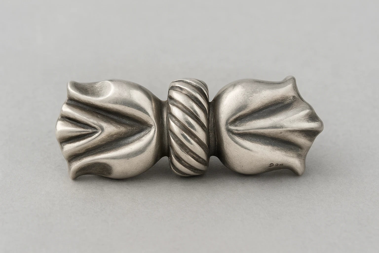 William Spratling Silson Double Tulip Brooch