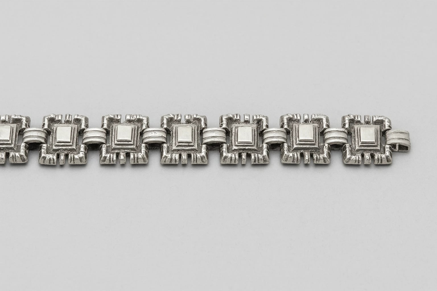William Spratling Crowned Pyramids Bracelet