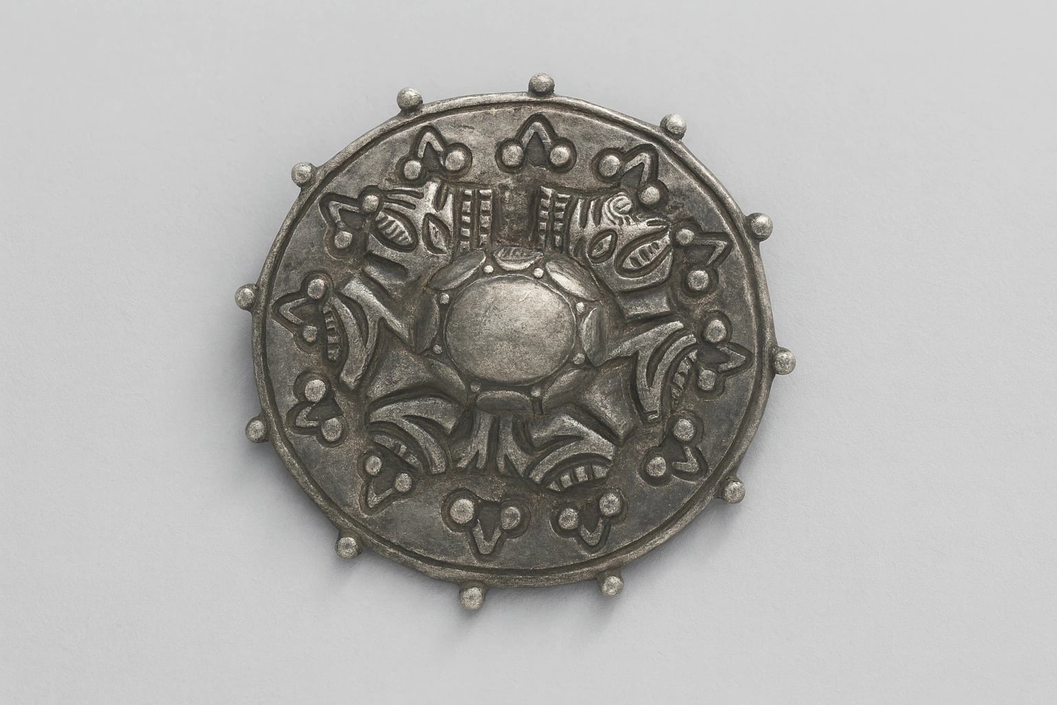 William Spratling Silson Aztec Symbol Brooch